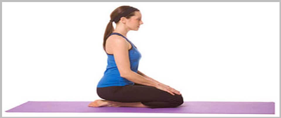 Vajrasana - The Adamant Posture - The Yoga Institute